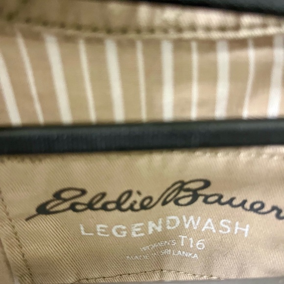 Eddie Bauer Legend Wash casual jacket. Sz. 16 Tall - Picture 4 of 4